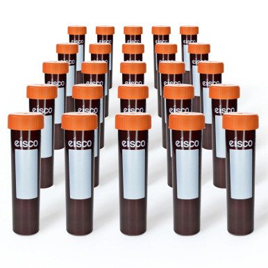 Eisco Labs: Pack of 25, 50ml Non-Sterile Amber Centrifuge Tubes ...