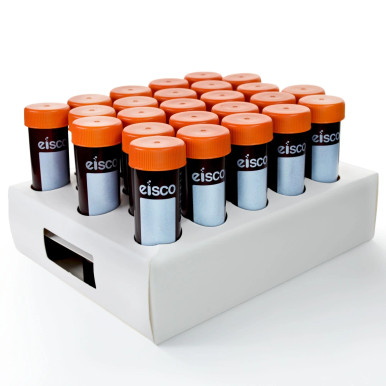 Eisco Labs: Pack of 25, 50ml Sterile Amber Centrifuge Tubes ...