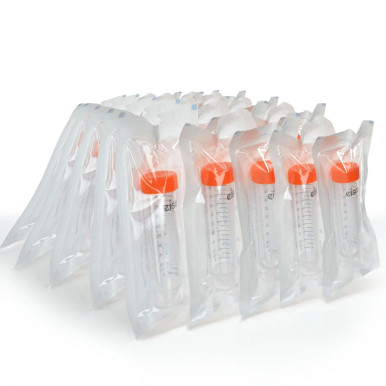 Eisco Labs: Pack of 25, 50ml Sterile Centrifuge Tubes, Polypropylene ...