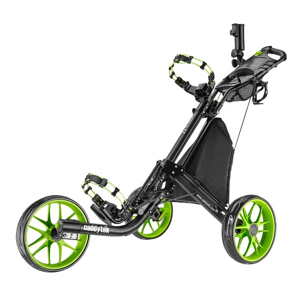 CaddyTek Golf CaddyLite EZ Fold V8 3-Wheel Push Cart | GolfBags.com