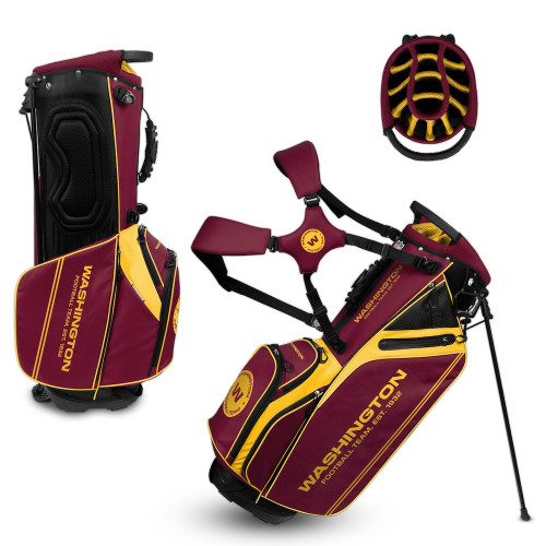 Team Effort Golf NFL Washington Football Team Caddie Carry Hybrid Bag - Image 1