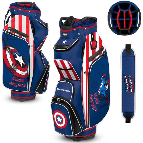 Team Effort Golf Marvel The Bucket II Cooler Cart Bag - Image 1