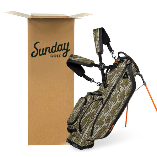 Sunday Golf Ryder Mossy Oak Camo Stand Bag [OPEN BOX] - Image 1