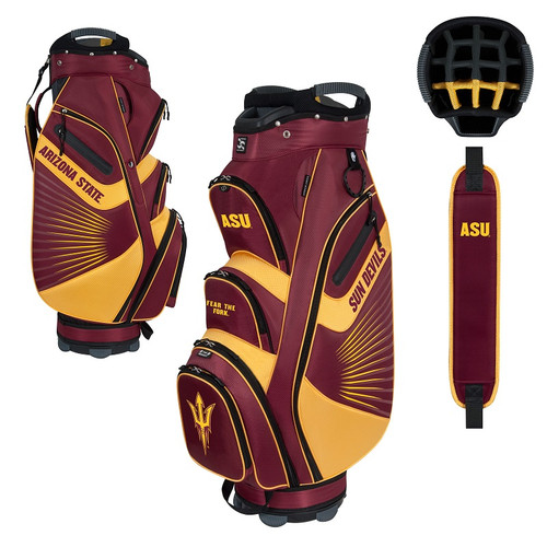 Team Effort Golf NCAA The Bucket II Cooler Cart Bag - Image 1