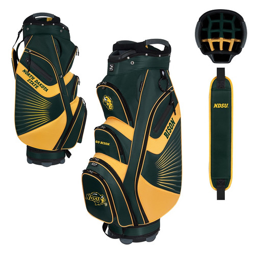 Team Effort Golf NCAA The Bucket II Cooler North Dakota State Bison Cart Bag - Image 1