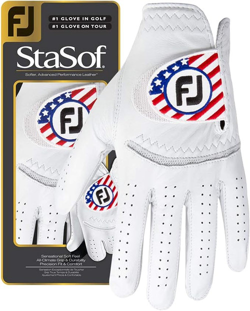 FootJoy Golf Ladies LLH StaSof USA Glove - Image 1