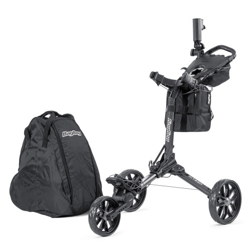 Bag Boy Golf Nitron Push Cart Bundle - Image 1
