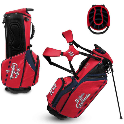 Team Effort Golf MLB St. Louis Cardinals Caddie Carry Bag - Image 1