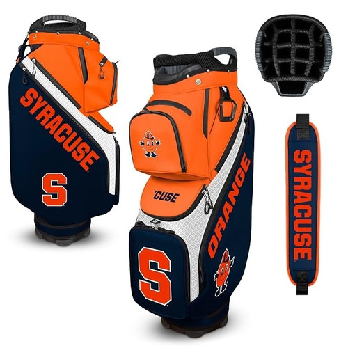 Team Effort Golf Clubhouse Cooler NCAA Syracuse Orangemen Cart Bag - Image 1