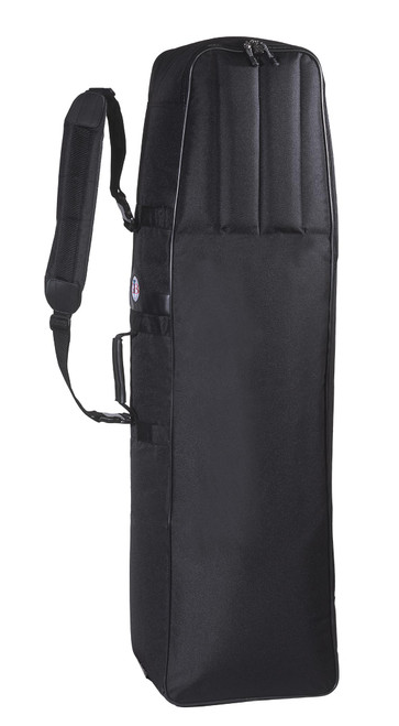 Golf Travel Bags- Executive 3 Bag Cover Case Black - Image 1