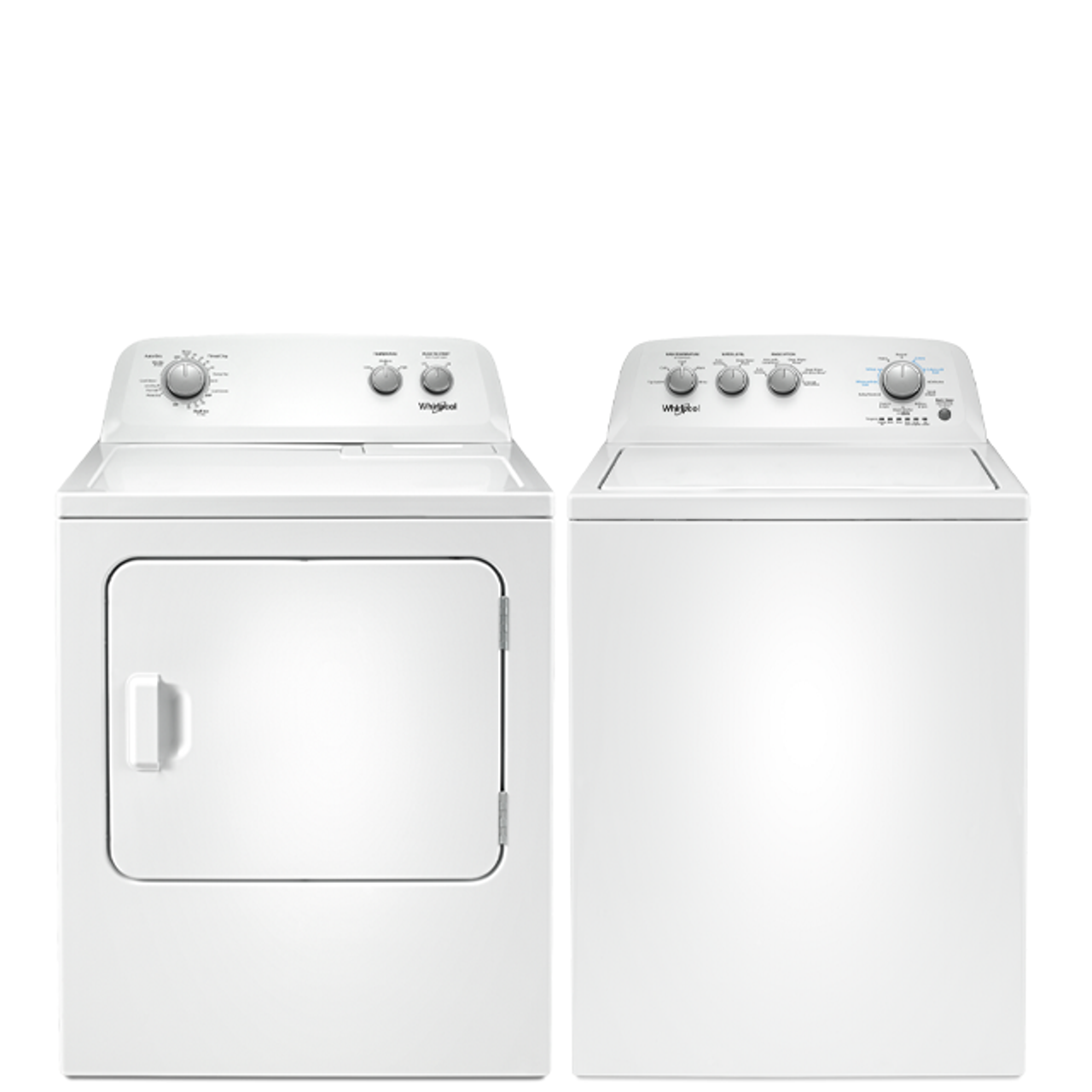 Duo de lessive Whirlpool avec agitateur