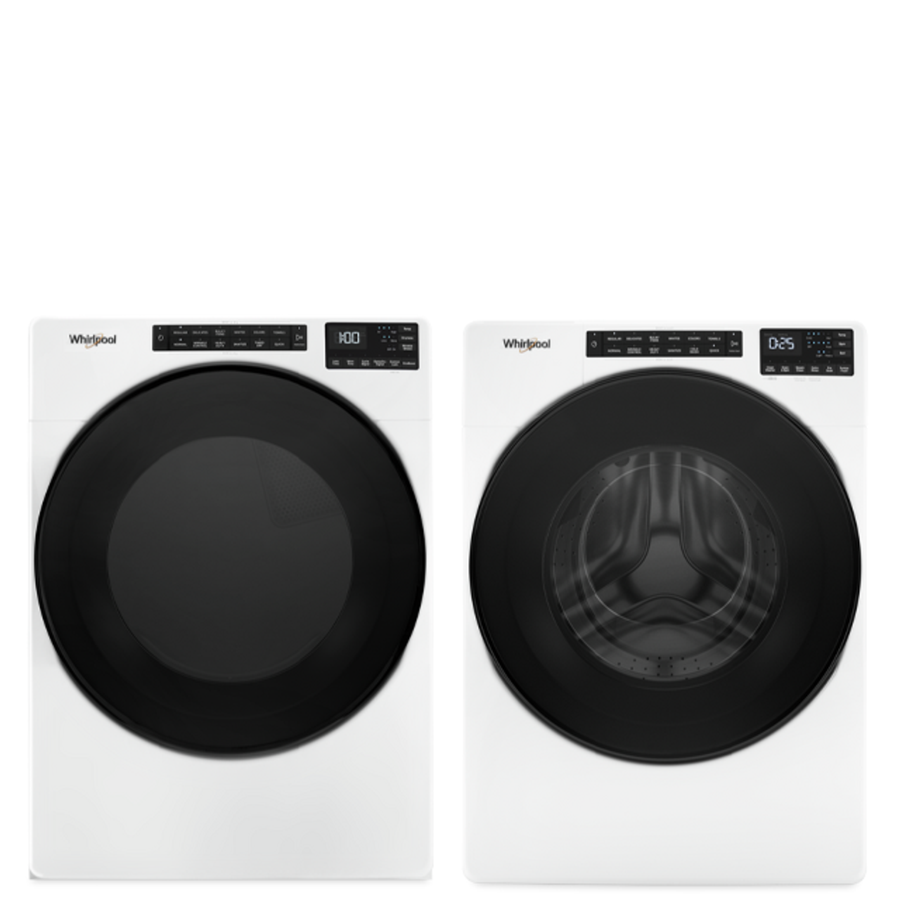 Duo de lessive Whirlpool à chargement frontal