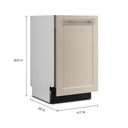 Lave-vaisselle prêt pour le panneau de recouvrement avec installation affleurante - 48 dBA - 18 po UDPS5118SP