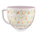 Bol de 5 pintes en céramique Fleur sauvage KitchenAid® KSM2CB5WF
