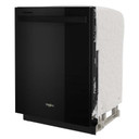 Lave-vaisselle avec système de lavage intelligent de 24 po Whirlpool® et un panier supérieur haut WDT740SALB