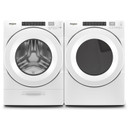 Whirlpool® Sécheuse au gaz à long conduit à chargement frontal avec commandes intuitives - 7.4 pi cu WGD560LHW