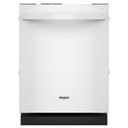 Whirlpool® Lave-vaisselle affleurant aux armoires en noir avec 3ᵉ panier - 44 dBA WDT550SAPW