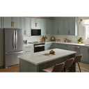 Whirlpool® Four à micro-ondes à hotte intégrée affleurant sans plateau tournant YWMMF5930PZ