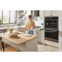 Whirlpool® Four mural double intelligent avec friture à air de 10 pi cu WOED7030PZ