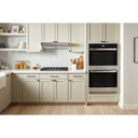 Whirlpool® Four mural double avec friture à air si connecté - 10 pi cu total WOED5030LZ