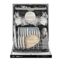 Whirlpool® Lave-vaisselle silencieux avec 3e panier et poignée encastrée - 51 dBA WDP730HAMZ