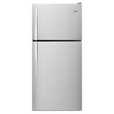 Whirlpool® Réfrigérateur à congélateur supérieur avec bac Flexi-SlideTM - 30 po - 18 pi cu WRT318FZDM