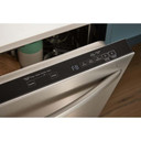 Whirlpool® Lave-vaisselle affleurant aux armoires en noir avec 3ᵉ panier - 44 dBA WDT550SAPB