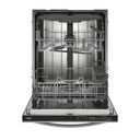 Whirlpool® Lave-vaisselle affleurant aux armoires en noir avec 3ᵉ panier - 44 dBA WDT550SAPZ