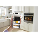 Whirlpool® Four mural simple avec friture à air si connecté de 4.3 pi cu WOES5027LW