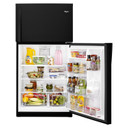 Réfrigérateur à congélateur supérieur  de 33 po Whirlpool® avec machine à glaçons facultative EZ Connect WRT541SZDB