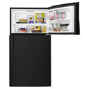 Réfrigérateur à congélateur supérieur  de 33 po Whirlpool® avec machine à glaçons facultative EZ Connect WRT541SZDB