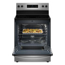 Whirlpool® Cuisinière électrique de 30 po avec 4 éléments YWFES3530RS