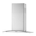 Whirlpool® Hotte de cuisinière murale incurvée en verre - 30 po WVW51UC0LS