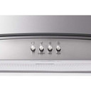 Whirlpool® Hotte de cuisinière murale incurvée en verre - 30 po WVW51UC0LS
