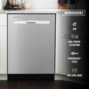 Maytag® Lave-vaisselle à panier de troisième niveau et filtration à puissance double MDB8959SKZ