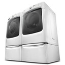 Maytag® Piédestal avec poignée chromée et tiroir de rangement - 15.5 po (39.37 cm) XHPC155XW