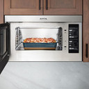 Maytag® Four à micro-ondes à hotte intégrée encastré affleurant avec gril YMMMF8030PZ