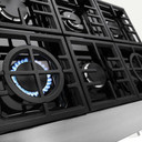 Table de cuisson commerciale au gaz KitchenAid®, 6 brûleurs, 36 po KCGC506JSS