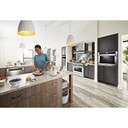 Kitchenaid® Hotte de cuisinière murale de style commercial à classe de moteur de 585 ou 1170 pi cu/min - 36 po KVWC956KSS
