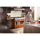 Kitchenaid® Hotte de cuisinière murale de style commercial à classe de moteur de 585 ou 1170 pi cu/min - 48 po KVWC958KSS