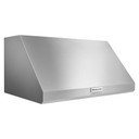 Kitchenaid® Hotte de cuisinière murale de style commercial à classe de moteur de 585 ou 1170 pi cu/min - 36 po KVWC906KSS