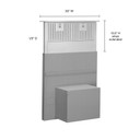 Kitchenaid® Système de ventilation escamotable à évacuation descendante de 30 po, 600 pi cu/min KXD4630YSS