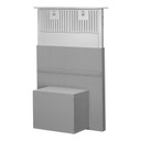 Kitchenaid® Système de ventilation escamotable à évacuation descendante de 30 po, 600 pi cu/min KXD4630YSS