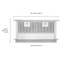 Kitchenaid® Système de ventilation escamotable à évacuation descendante de 30 po, 600 pi cu/min KXD4630YSS