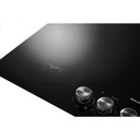 Kitchenaid® Table de cuisson électrique avec 5 éléments et boutons de commande - 36 po KCES556HBL
