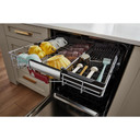 Kitchenaid® Lave-vaisselle affleurant aux armoires avec panier de 3ᵉ niveau FreeFlex™ Fit et fini PrintShield™ - 39 dBA KDTF924PPS