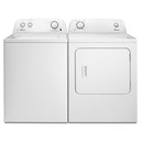 Amana® Sécheuse au gaz à chargement vertical de 6.5 pi cu avec contrôle de séchage automatique NGD4655EW