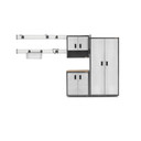 Gladiator® Canaux GearTrack® de 4 pi (121,9 cm) - (emballage de 2) GAWC042PZY