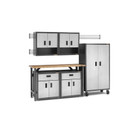 Gladiator® Armoire murale GearBox à porte 3/4 prête à assembler GAWG28KDYG