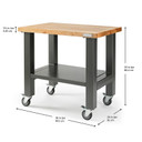 Gladiator® Poste de travail mobile large de 3 pi (91.4 cm) GAMW36HWEG